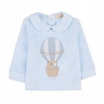 Light blue two-piece babygro_11128