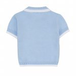 Lightblue thread polo shirt_8529