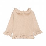 Lurex sweater with Beige Roses_6510