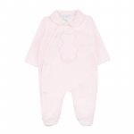 OPEN FRONT BABYGROW W/TEDDY BEAR_7003