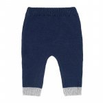 Zweiteiliger Baby-Overall ohne Kragen in Blau_9772