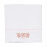 Draps roses avec graphiques_10035