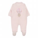 Rosa offene Vorderseite Onesie_10084