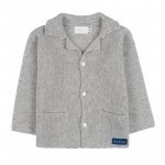 Grauer Strick-Cardigan_10146