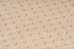 Mussola mit All-over-Beschriftung 80x80 beige_11220