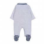 Open front babygro with bow_10744