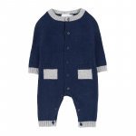 Open front babygro without blue collar_10113