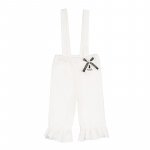 Pantalone con Bretelle Panna_6797