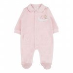 Pink babygro with graphics_9899