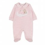 Pink babygro with graphics_9879