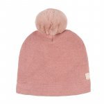 Pink hat with pompon_10367