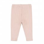 Pink ribbed leggings_10782