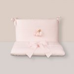 Pink Set of bed duvet  with baby bear_10493