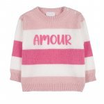 Pink sweatshirt with writing_10207