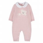 Pink yarn babygro_10263