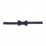 Pinstriped bow tie_9511