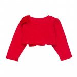 Red Bolero Jacket with Bow_6682