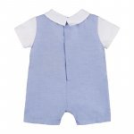 Romper with herringbone dungarees_11632