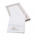 Ensemble de draps pour lit 3 pièces Dadini bleu_5083