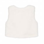 Sleeveless in Cream Faux Fur_6437