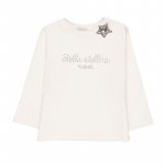 “Stella Stellina” Cream T-shirt_6422