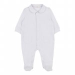 White front opening babygro_10079