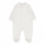 White open front babygro_10436