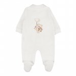 White open front babygro_10437