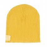 Yellow Ribbed Hat_3583